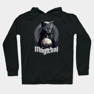 Black and White Cat Hoodie